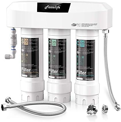 Frizzlife SK99-NEW three-stage under-sink water filter system