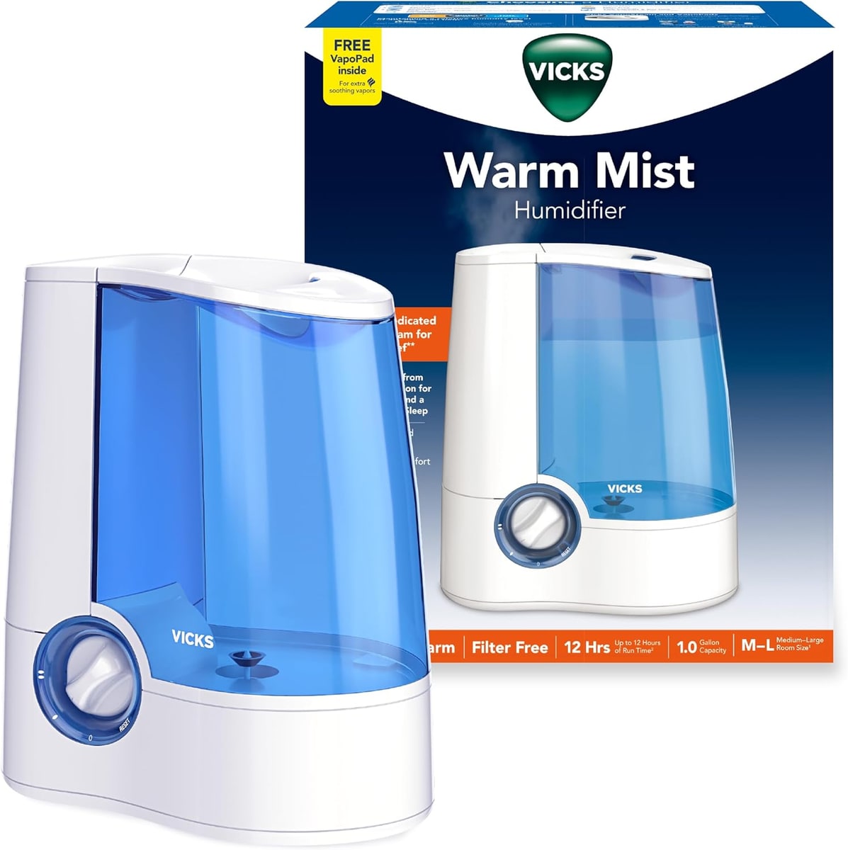 Vicks V745 Warm Mist Humidifier