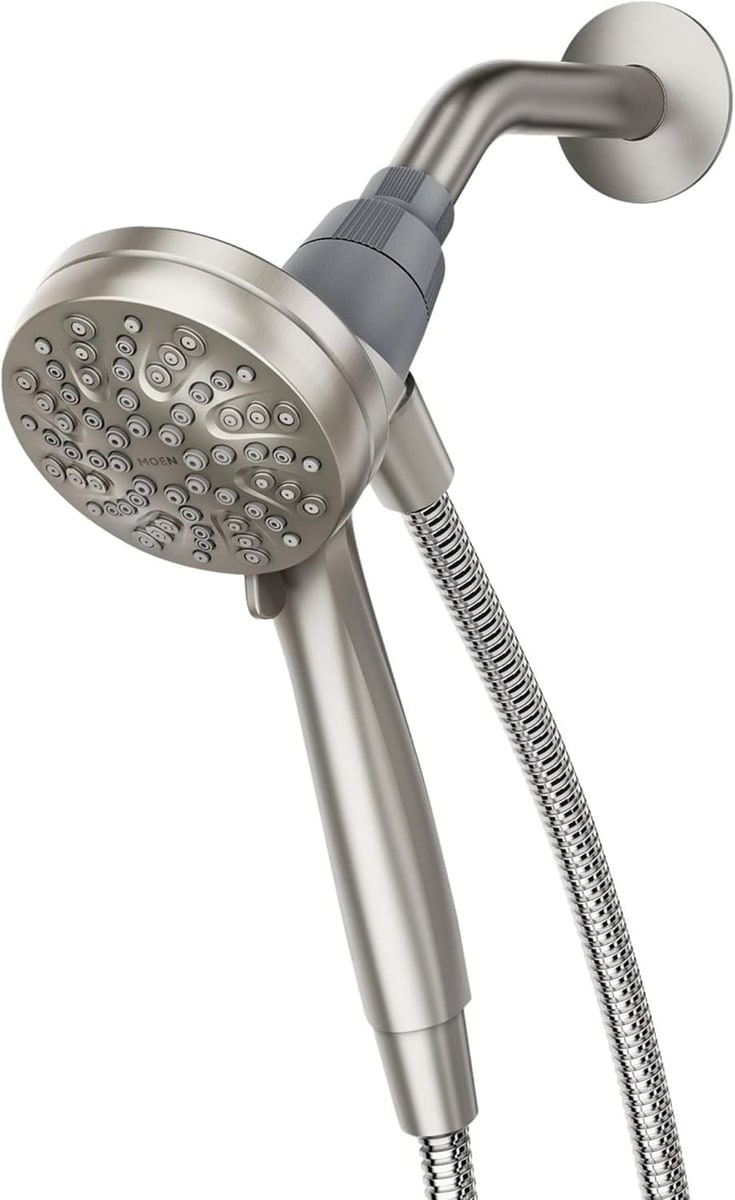 Moen Engage Magnetix Six-Function Handheld Shower Head, 1.75 gpm (26100EPSRN)