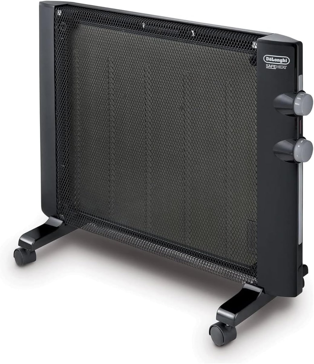 De'Longhi Mica Panel Space Heater HMP1500, 1500W Wall Mountable