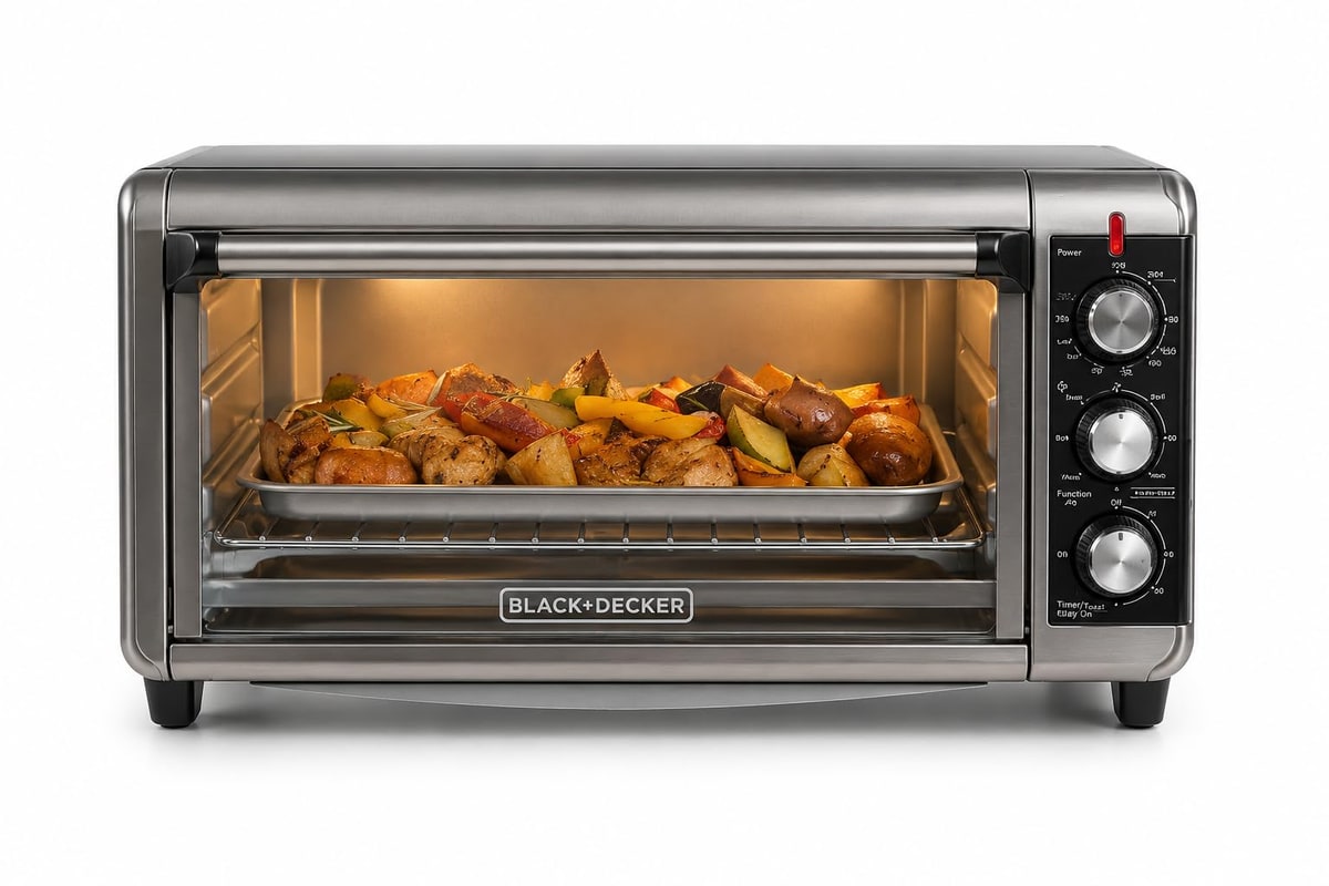 BLACK+DECKER TO3250XSBD Convection Toaster Oven